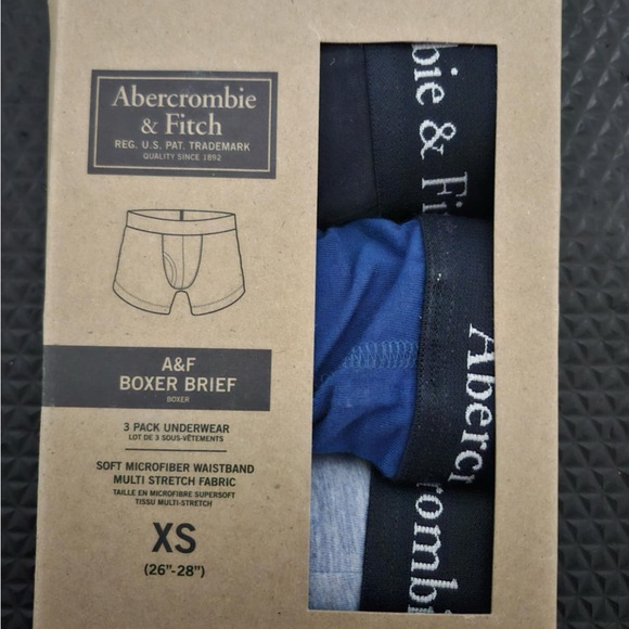 Abercrombie and Fitch Boxer Brief set size XS NIB - Picture 6 of 7